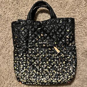 MZ Wallace Metro Convertible backpack ombré star